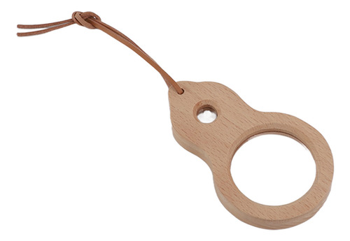 Lupa De Madera Para Niños Pequeña Portátil