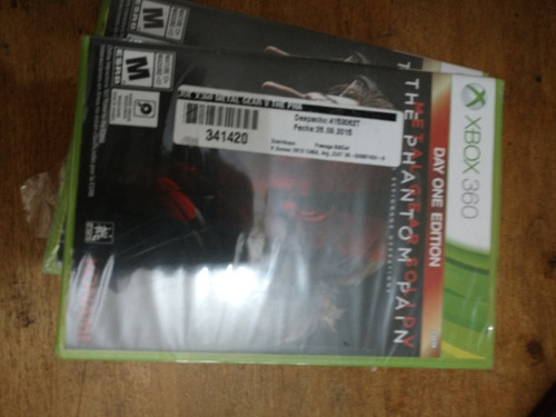 Metal Gear The Phanto Pain X Box 360 Permuto
