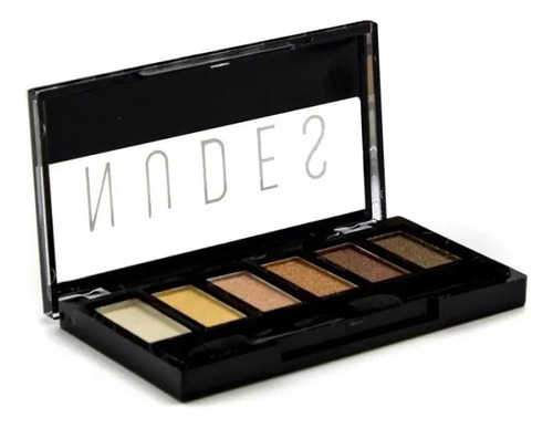 Nudes Paleta De Sombras 6 Colores