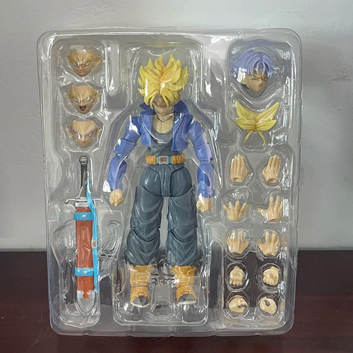 Figura Shf Dragon Ball Trunks For Niño De La Colección Futu