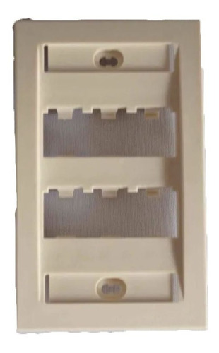 Face Plate 6 Puertos Panduit Cfpe6iw 5pzas E05