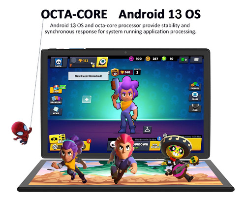 Tableta Goodtel G10 Android, 8 Gb De Ram Y 128 Gb De Rom