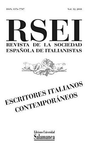 Libro: Rsei. Revista De La Sociedad Española De Italianistas