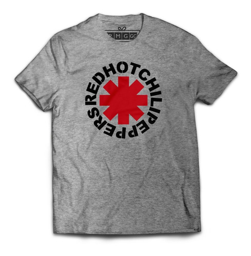 Imagem 1 de 1 de Camiseta Masculina Banda Rock Red Hot Chili Peppers Musica