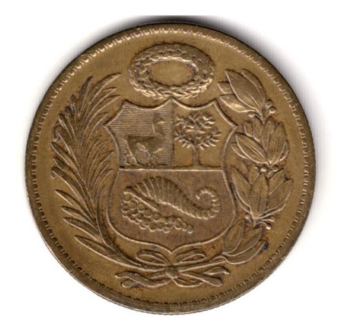 Moneda Perú Un Sol De Oro 1963