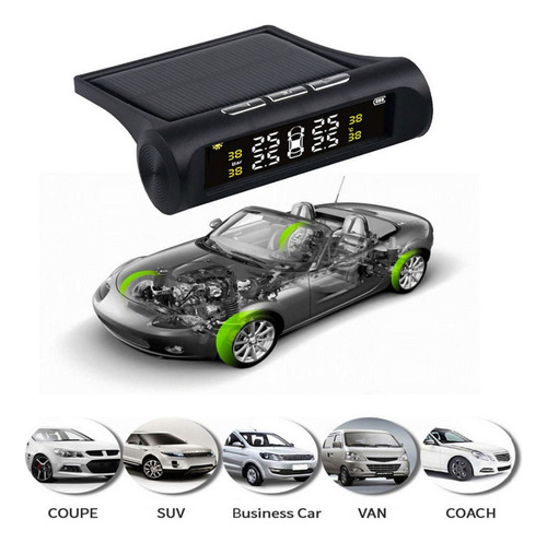 Sistema De Control De De Neumáticos De Coche Solar Sensor