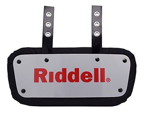 Visit The Riddell Store Sports Back Plate Gray, One Size