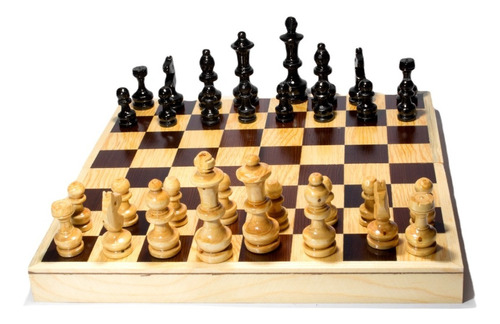 MNBV Tablero de ajedrez de Madera Hecho a Mano Juego de ajedrez de Madera Plegable 30x30 / 40x40 con Caja de Almacenamiento Tablero de ajedrez de Madera Tablero de ajedrez con Grandes