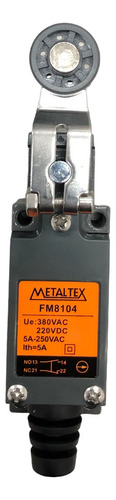 Chave Fim De Curso Plástica C/ Rolete Fm8104 - Metaltex