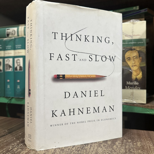 Thinking Fast And Slow Daniel Kahneman Rápido E Devagar Em Inglês (Usado)