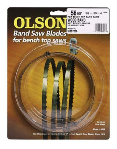 Olson Saw Wb51656bl - Hoja De Sierra (56-1/8 X 1/8 X 14 Dien