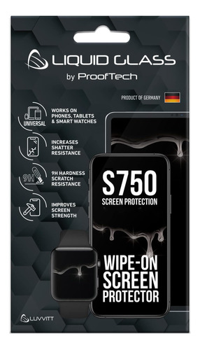 Protector Pantalla Vidrio Líquido Con Cobertura Protección $