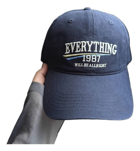 Gorra De Béisbol De Algodón Lavado Estilo Retro Americano