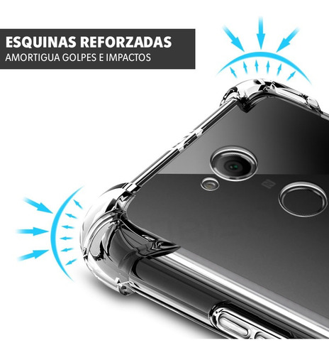 Case Transparente Antishock Sony Xperia Xz3
