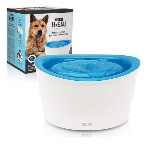 Fuente De Agua Para Perros Diseño Fresco Y Claro De Blanco