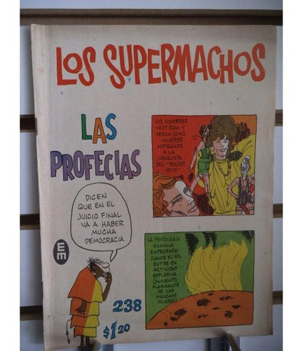 Comic Los Supermachos 238 Editorial Posada Vintage 