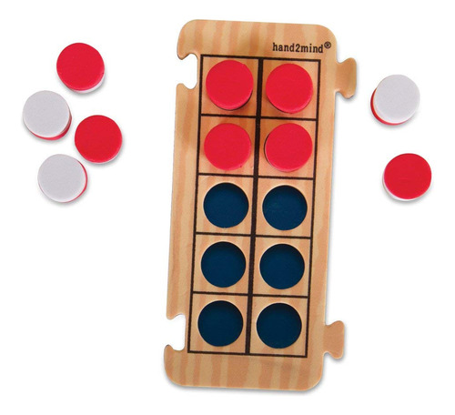 Ten Frame Boards Hand2mind Foam Rekenrods Para Crianças