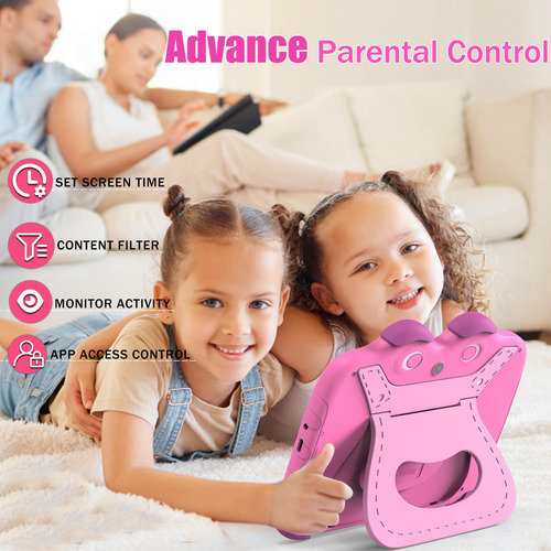 Tablet Yinoche Kids De 7 Pulgadas Y 32 Gb Android Con Contro