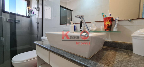 Cobertura Com 4 Dormitórios À Venda, 258 M² Por R$ 1.580.000,00 - Boqueirão - Santos/sp - Co0223