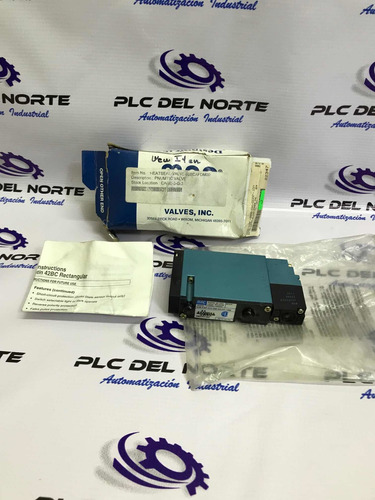 Válvula Neumatica Mac 92b-caf-000-dm-ddap-1dm 2 (Usado)