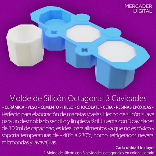 Molde Vela Hexágono