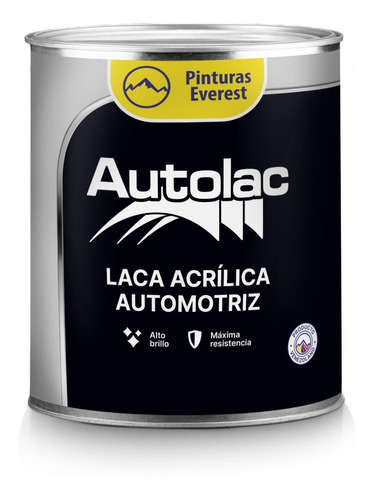 Laca Acrílica Autolac Amarillo Oxido  Galón Everest