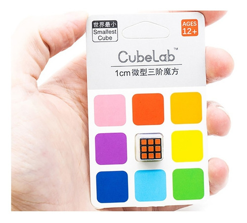 Cubo Rubik Cubelab Mini 3x3 1cm El Más Pequeño Del Mercado