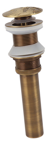 Lavabo De Baño Up Drain Stopper, De Latón, Retro, Antiobstru