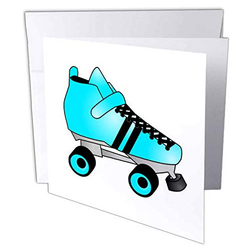 Regalos De Patinaje - Patín De Ruedas Azul Y Negro - T...