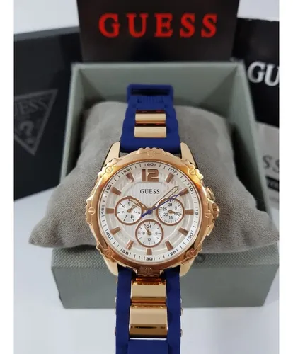 Reloj Guess Silicona Dama W0325l8 Oro Rosa 100% Origonal