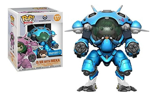 Funko Pop Games: Overwatch D.va Con Meka (blueberry)