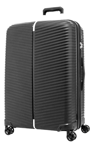 Valija Samsonite Grande Rigida 4 Rdas Dobles 360 Tsa Jsbags Azul Rayas