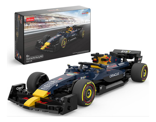 Auto Armable De F1 Redbull Rb19 Coleccionable 1:24 Cantidad De Piezas 333 Versión Del Personaje Checo Perez