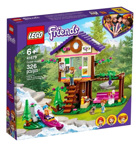 Lego 41679 Friends Forest House 326 Piezas
