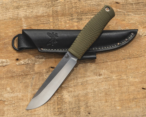 Faca Benchmade 202 Leuku Bushcraft G10 Fulltang