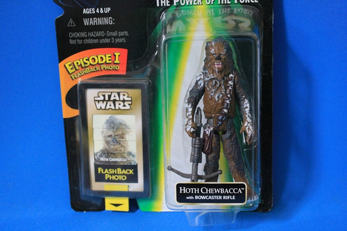 Hoth Chewbacca With Bowcaster Star Wars Power Of The Force (Usado)