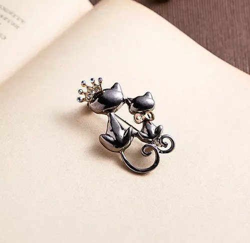 Broche Pin Prendedor Diseño De Gato