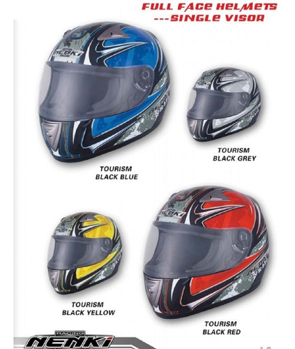 Casco Nenki Nk-820 Integral Homologado Varios Colores