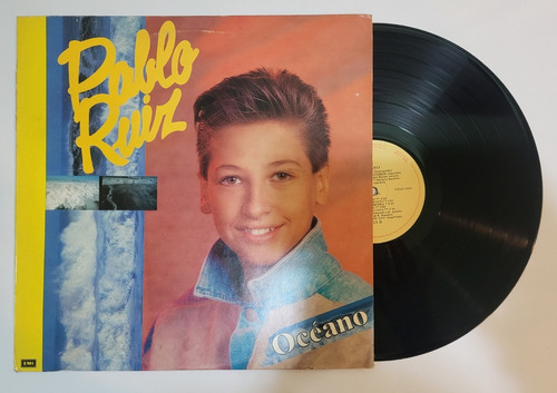 Pablo Ruiz Oceano Pablito Vinilo Lp 1989 Latin Pop