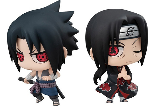 Figura Naruto - Chimimega Series Sasuke Uchiha & Itachi Set