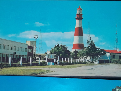Postal Mar Del Plata Lote X 8 Faro Torreón Playa Chapadmalal (Usado)