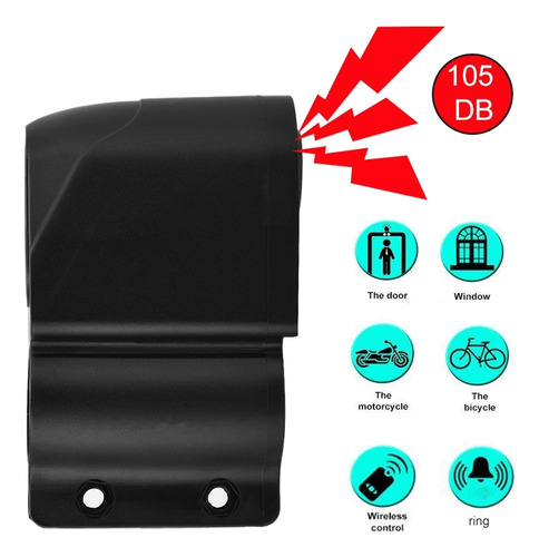 Alarma Remota Para Bici Con Sonido 105 Db Y Mando Distancia