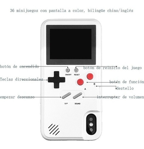 Funda Game Boy Con Pantalla De Colores Para Samsung S22