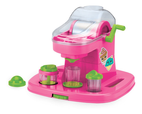 Brinquedo Fábrica De Sorvete Sorveteria Infantil - Xplast Cor Rosa