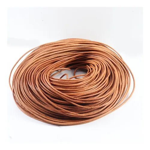 comprar 2-5 Metros 100% Cuero De Vaca Genuino Cuerda De Cordón