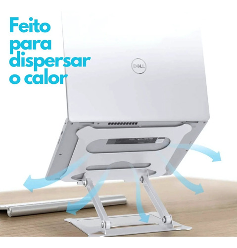 Suporte Laptop Stand Dj Notebook De Mesa Dobrável Ajustável