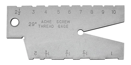 Calibrador De Rosca Acme 29 Grados Gw-usa Arhcansa