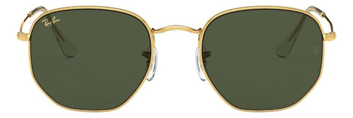 Lente De Sol Ray-ban 0rb3548 Irregular Unisex Verde Green Gold Legend Gold Legend