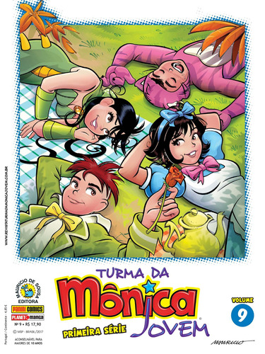 Turma da Mônica Jovem: Primeira Série - Volume 9, de Mauricio de Sousa. Editora Panini Brasil LTDA, capa mole em português, 2018