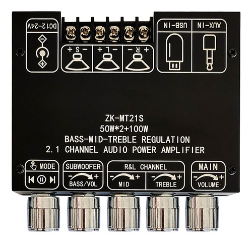 Placa Amplificadora De Audio Tws Bluetooth 2.1 Sound Channel